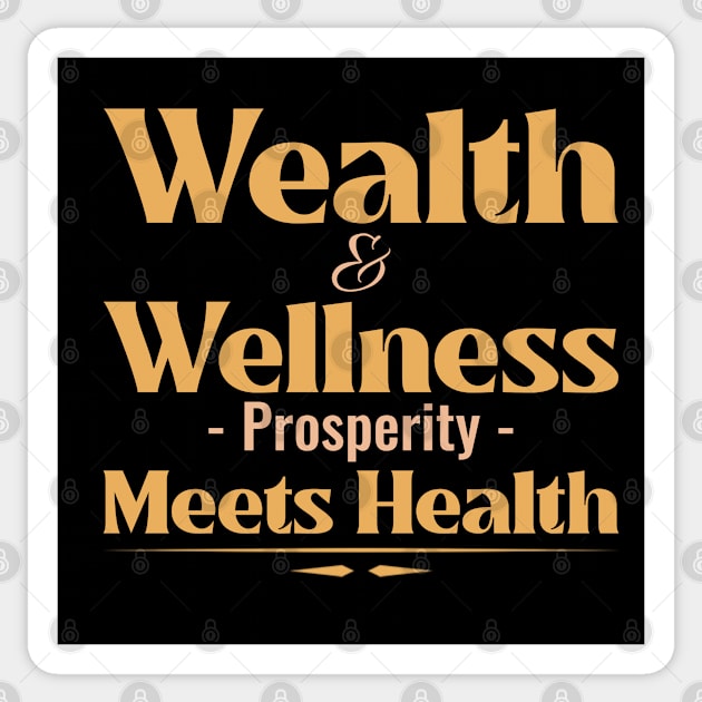 Wealth and Wellness Sticker by Stooned in Stoon